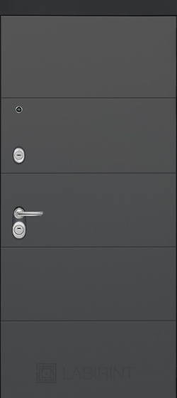 Фото внешняя сторона - дверь Labirint Art 24, Цвет "Бетон светлый"
